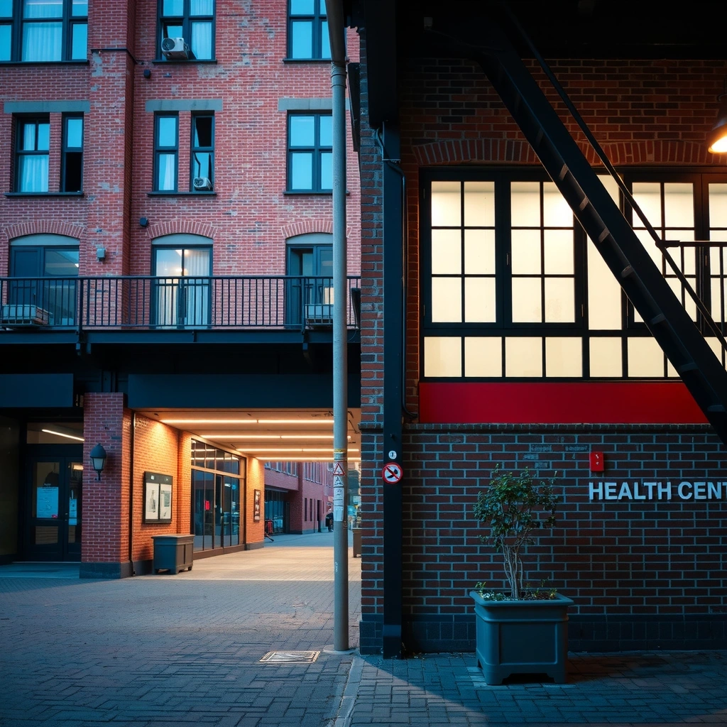 Architektonische Fassadendetails im Herrenwallsquartier